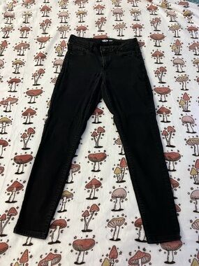 Old Navy Super Skinny Black Rockstar Jeans